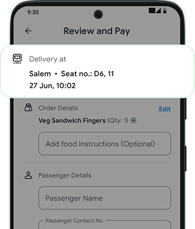Confirm details and choose payment method